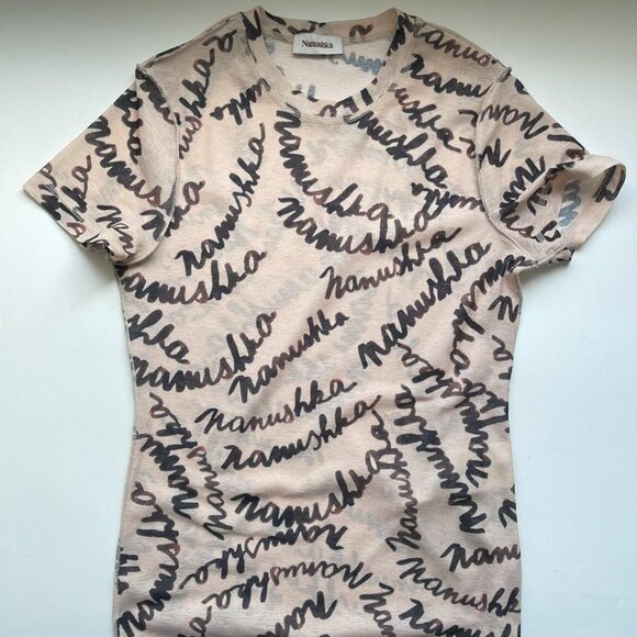 Nanushka SSENSE Designer Mesh Shirt - XS/SM - Picture 1 of 3